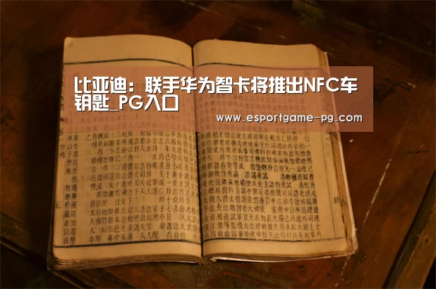 比亚迪:联手华为智卡将推出NFC车钥匙_PG入口(图4) PG棋牌